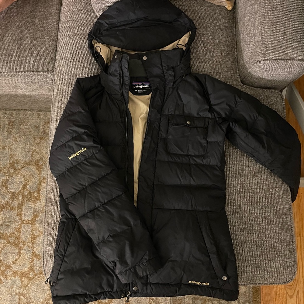 Patagonia Rubicon Goose Down Longline Winter Puffer Jacket
